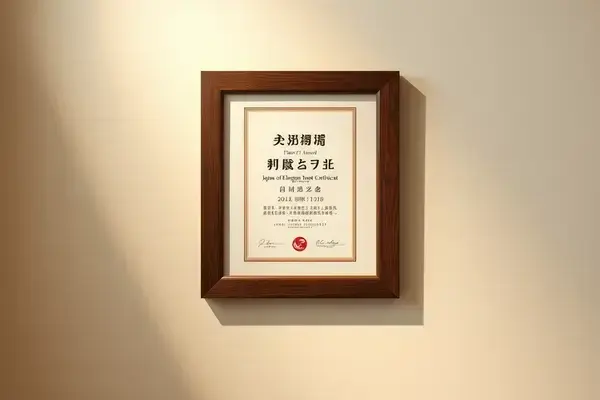 認証書