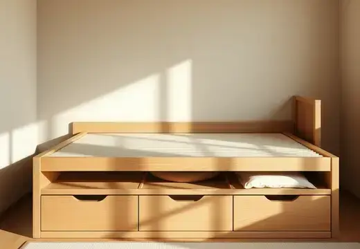 収納付きタタミベッド